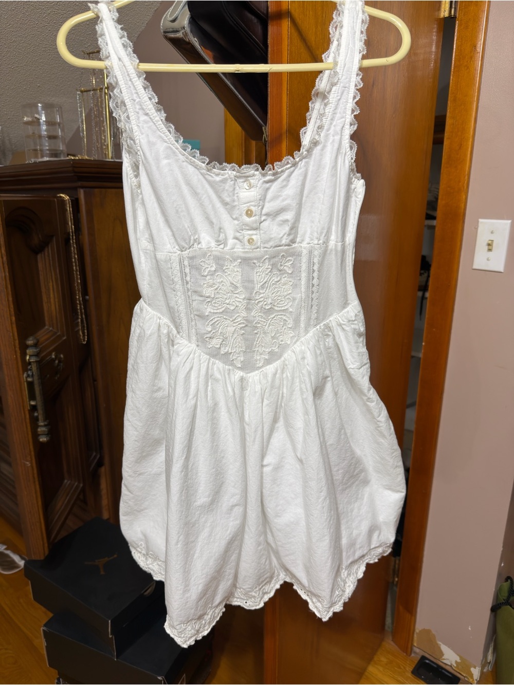 Zara white dress